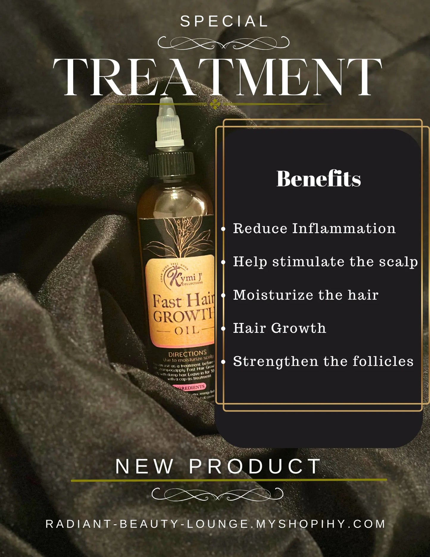 Hair Growth Oil Radiant Beauty Lounge