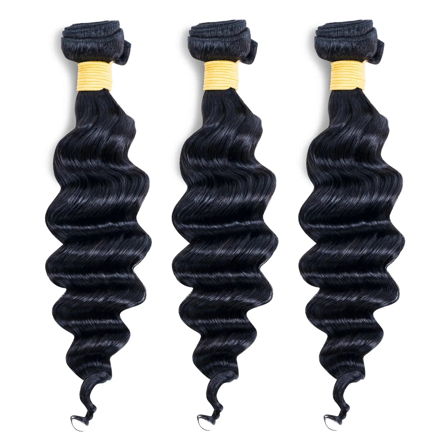 Loose Deep Wave 3 Bundles With Closure Radiant Beauty Lounge